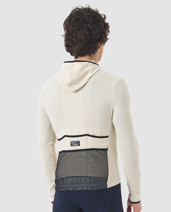 Café du Cycliste 車衣Audax Ingrid LS Jersey V2 PearlGrey 長袖 男款 米