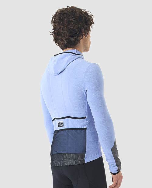 Café du Cycliste 車衣Audax Ingrid LS Jersey V2 Verbena 長袖 男款 藍