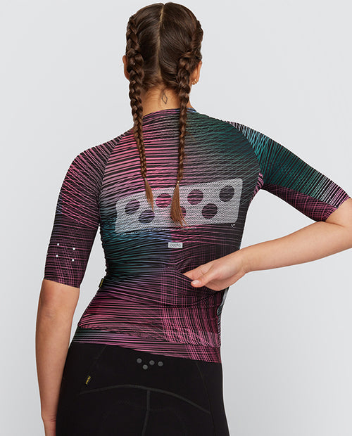 Pedla 車衣Pro Pursuit 2.0 Jersey Interweave Pine 女款 粉綠
