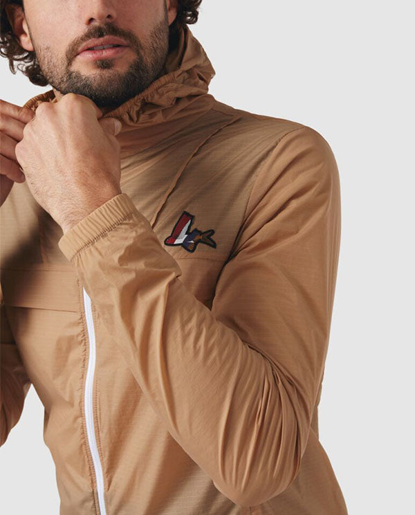 Café du Cycliste 風衣外套 Irisia Windproof Jacket Beige 男款 沙色