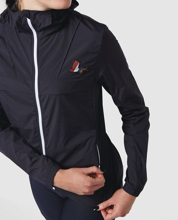 Café du Cycliste 防風外套 Irisia Windproof Jacket Navy 女款 深藍