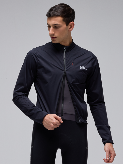 Givelo 超輕量防水外套 C.D.A Waterproof Jaclet Electric Black 男女共版 黑