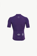 KPLUS經典男款短袖自行車衣-迷霧紫