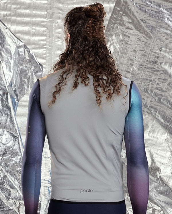 Pedla 背心Elevate RideFlash Gilet Reflective反光防水背心 男款 銀