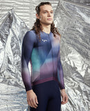 Pedla 薄長袖車衣 KINETIC Classic LS Jersey Motion Gradient 男款 城市紫