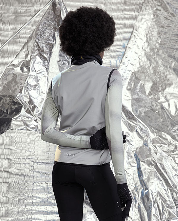 Pedla 背心Elevate RideFlash Gilet Reflective反光防水背心 女款 銀