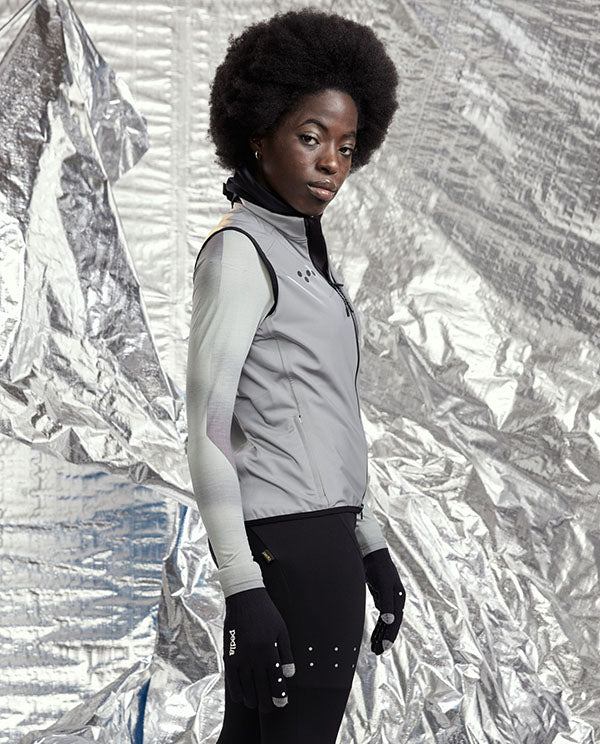 Pedla 背心Elevate RideFlash Gilet Reflective反光防水背心 女款 銀