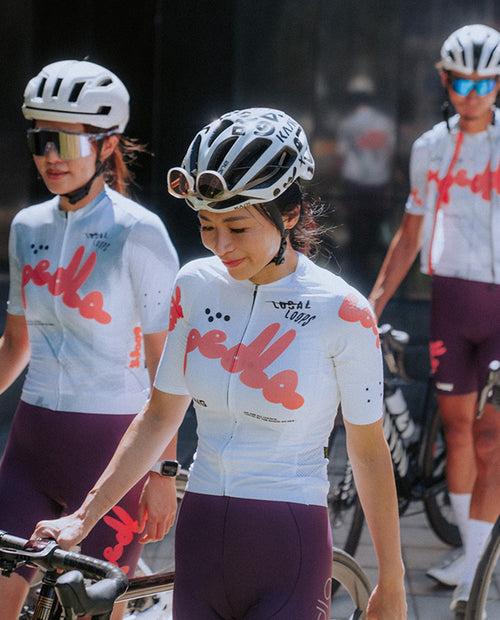 Pedla 車衣Local Loops Pro Pursuit 2.0 Jersey Bubble White 女款 白
