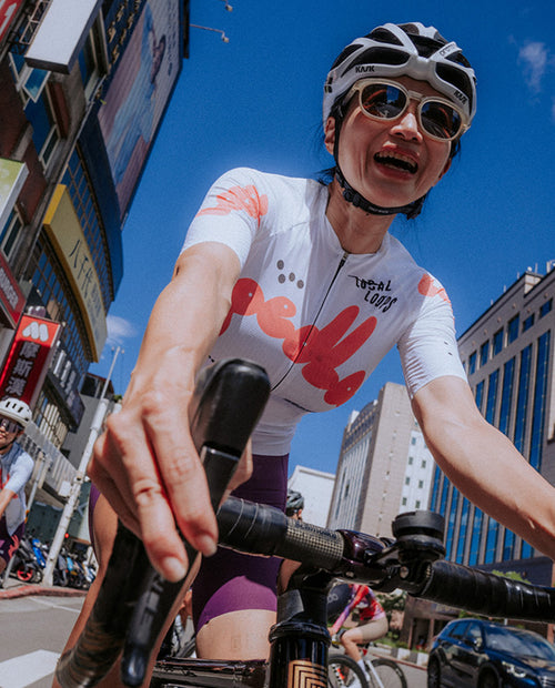 Pedla 車衣Local Loops Pro Pursuit 2.0 Jersey Bubble White 女款 白