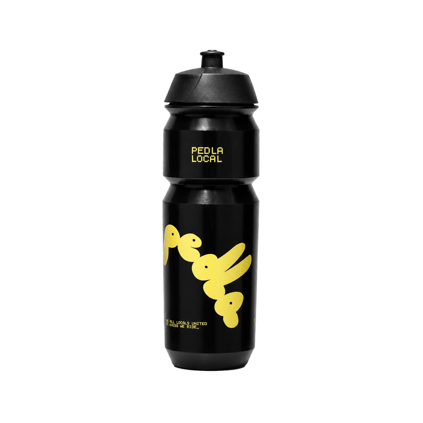 Pedla 水壺 Local Loop Bidon Bubble Black 750ML 限定款 黑