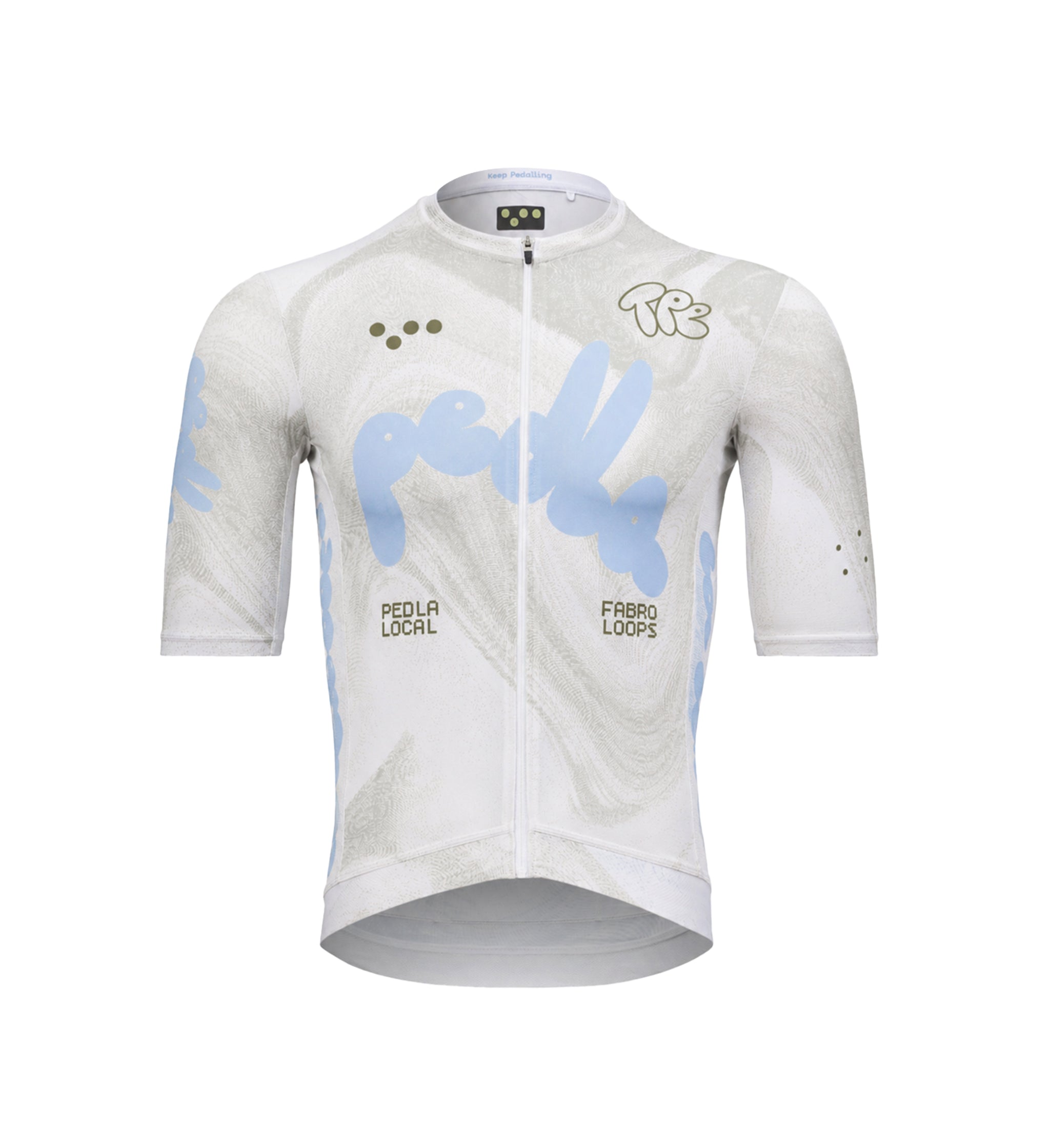 Pedla 車衣Local Loops Classic Jersey Bubble White Swirl 限定款 男款 灰白雲