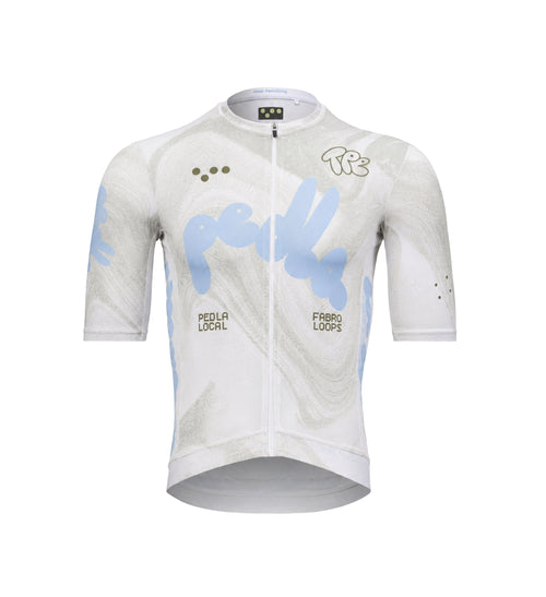 Pedla 車衣Local Loops Classic Jersey Bubble White Swirl 限定款 男款 灰白雲