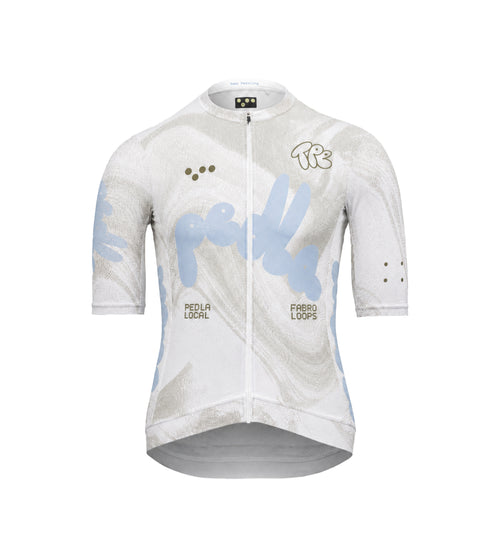 Pedla 車衣 Local Loops Classic Jersey Bubble White Swirl 限定款 女款 灰白雲