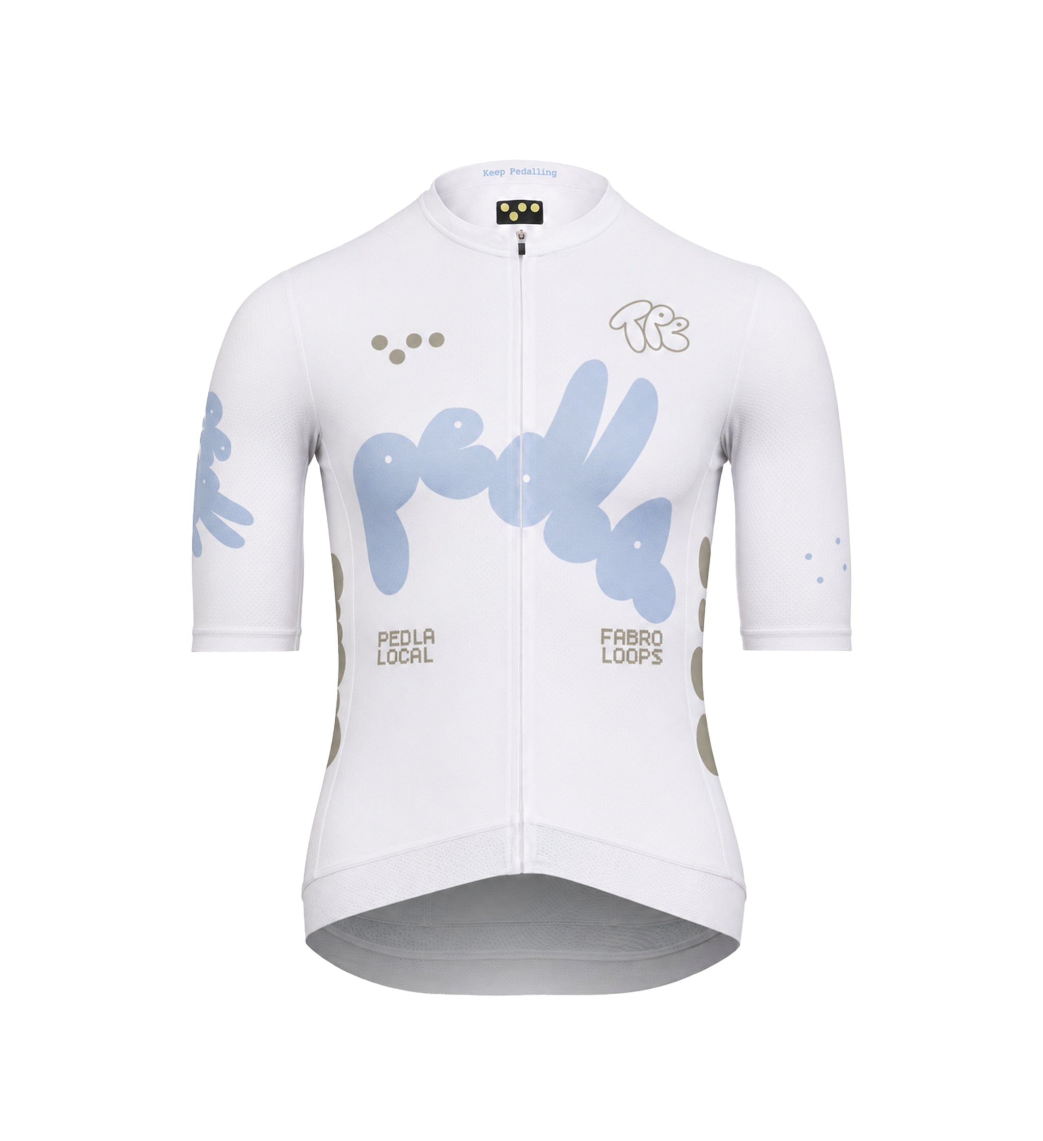 Pedla 車衣 Local Loops Classic Jersey Bubble Powder Blue White 限定款 女款 白