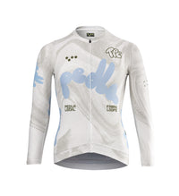 Pedla 薄長袖車衣 Local Loops LS Classic Jersey Bubble White Swirl 限定版 女款 灰白雲