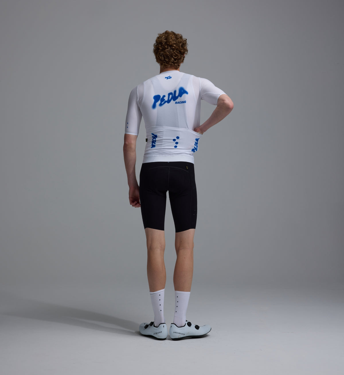 Pedla 車衣Local Loops Pro Pursuit 2.0 Jersey White Cobalt 男款 白