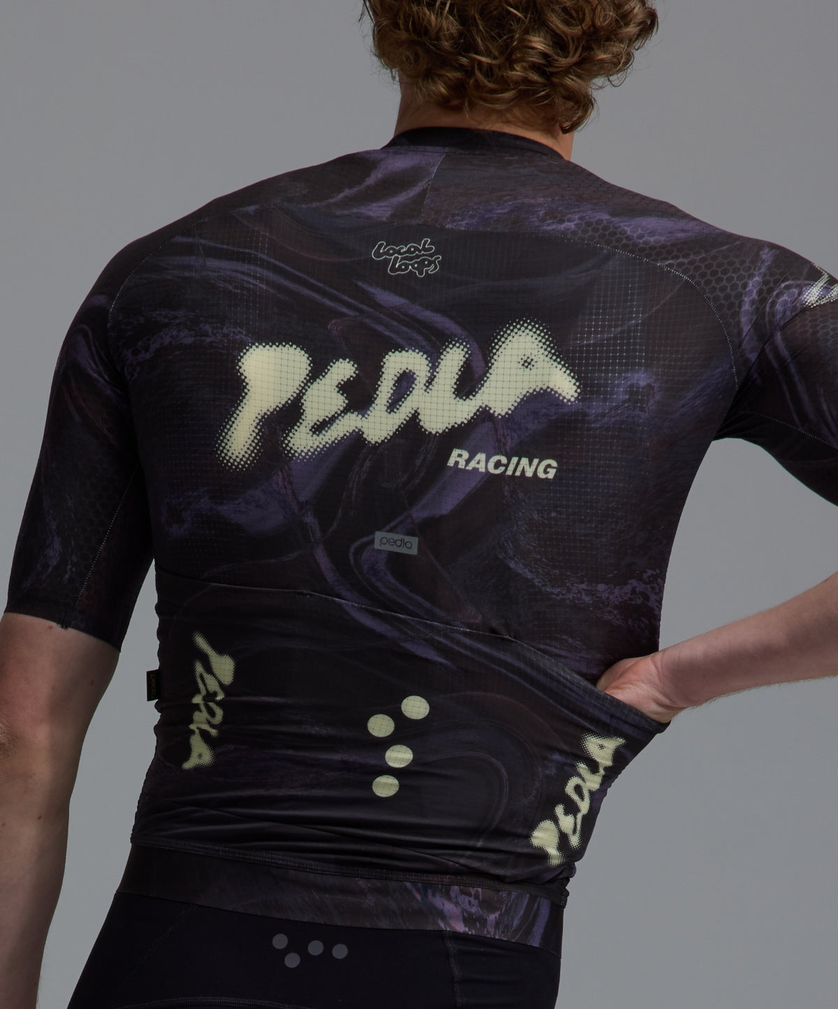 Pedla 車衣Local Loops Pro Pursuit 2.0 Jersey Layered Black 男款 黑