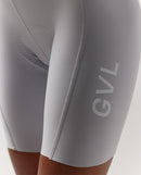 Givelo 磁扣車褲 Lacefly Bib Shorts Grey 女款 淺灰白