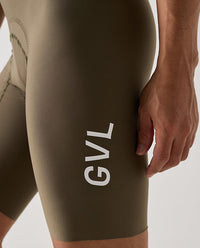 Givelo 車褲Lacefly Bib Shorts Olive 男款 軍綠