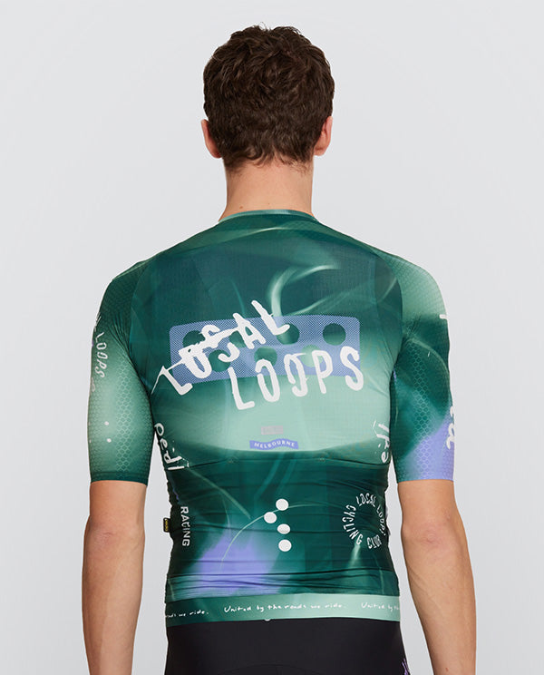 Pedla 車衣Local Loops Pro Pursuit 2.0 Jersey Race Pine 男款 松綠