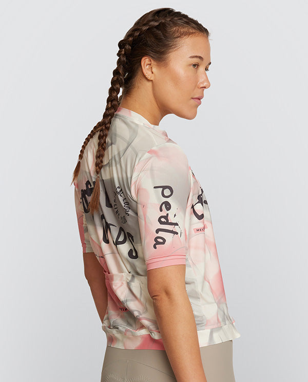 Pedla 車衣Local Loops Classic Jersey Club Almond 女款 灰粉