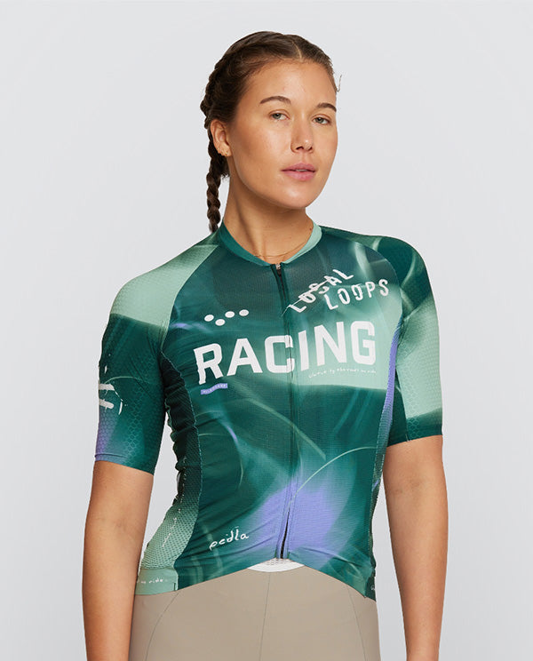 Pedla 車衣Local Loops Pro Pursuit 2.0 Jersey Race Pine 女款 松綠