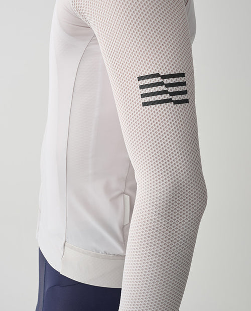 MAAP 車衣 Evade Pro Base LS Jersey 2.0 Chalk 薄長袖 男款 粉白