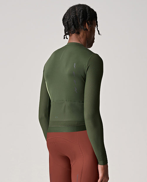 MAAP 車衣 Evade Pro Base LS Jersey 2.0 Bronze Green 薄長袖 男款 深綠