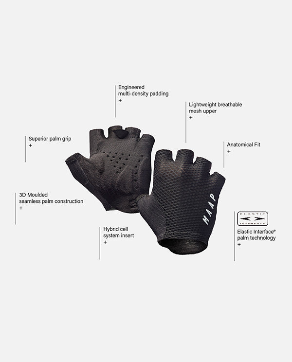 MAAP 手套 Pro Race Mitt Black 黑