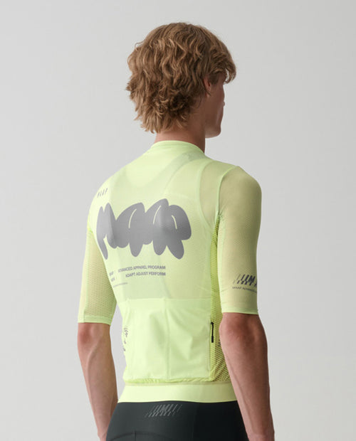 MAAP 車衣 Aerate Pro Air Jersey 3.0 Shadow Lime 短袖 男款 萊姆綠