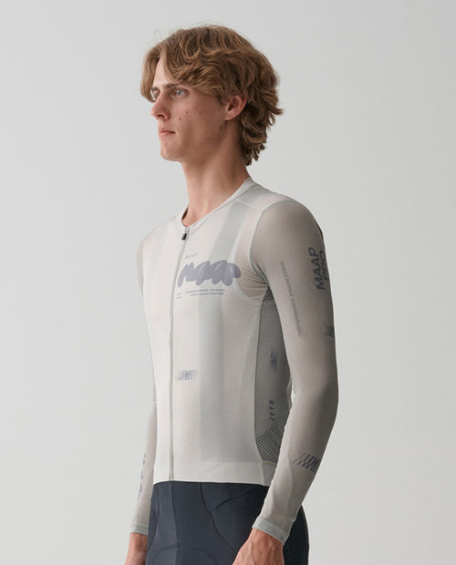 MAAP 車衣 Aerate Pro Air LS Jersey 3.0 Fog 薄長袖 男款 霧灰