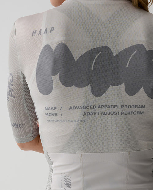 MAAP 車衣 Aerate Pro Air Jersey 3.0 Fog 短袖 女款 霧灰