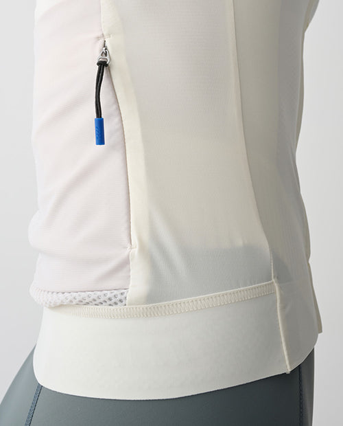 MAAP 車衣 Evade Pro Base LS Jersey 2.0 Chalk 薄長袖 女款 粉白