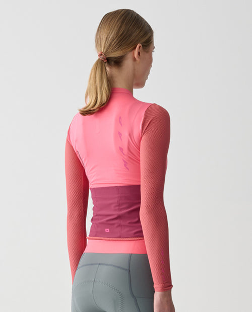 MAAP 車衣 Evade Pro Base LS Jersey 2.0 Epic Pink 薄長袖 女款 粉紅