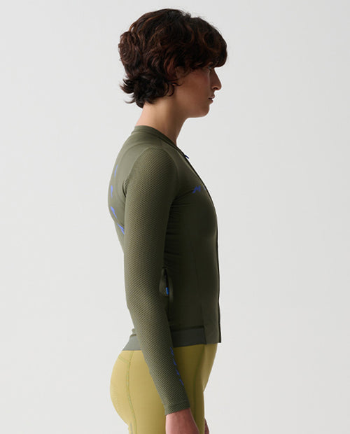MAAP 車衣 Evade Pro Base LS Jersey 2.0 Loam 薄長袖 女款 綠