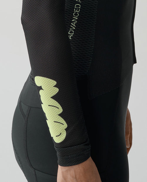 MAAP 車衣 Aerate Pro Air LS Jersey 3.0 Black 薄長袖 女款 黑