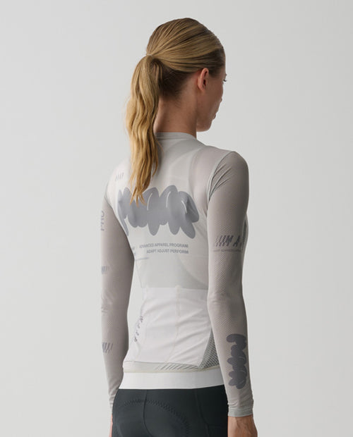 MAAP 車衣 Aerate Pro Air LS Jersey 3.0 Fog 女款 薄長袖 霧灰