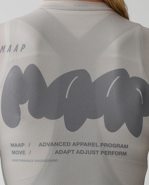 MAAP 車衣 Aerate Pro Air LS Jersey 3.0 Fog 女款 薄長袖 霧灰