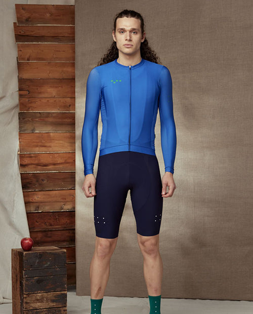 Pedla 薄長袖車衣 Essentials Classic LS Jersey Cobolt 男款 鈷藍