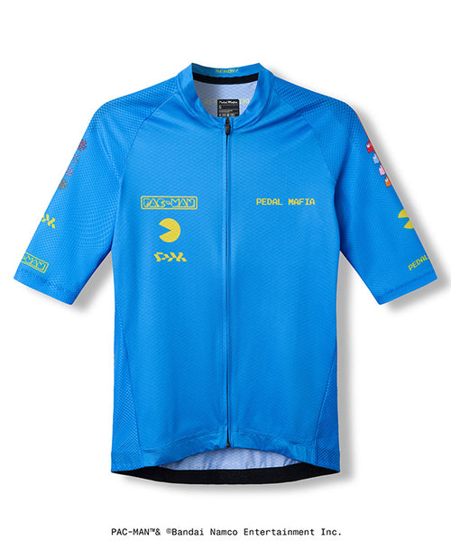 PedalMafia 車衣 Core Jersey PAC-MAN Blue 男款 藍