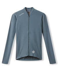 PedalMafia 薄長袖車衣Pro Delta LS Jersey Dark Blue Steel 男款 藍