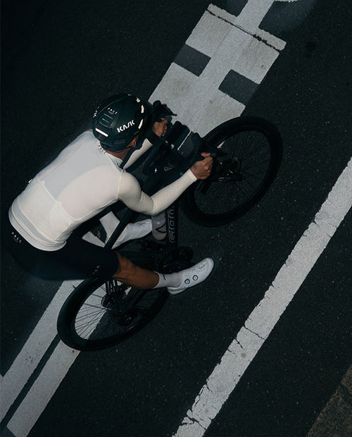 Pedal Mafia 車衣PMCC LS Jersey Sandstone長袖 男款 米白