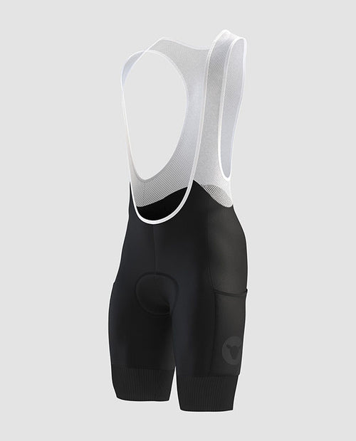 Black Sheep 黑羊 車褲 ADV Cargo Bib Shorts Black 口袋 男款 黑