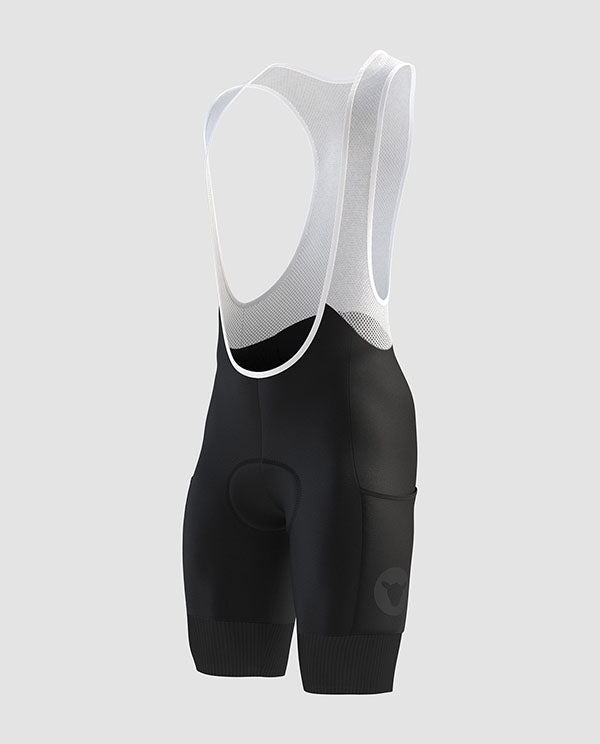 Black Sheep 黑羊 車褲 ADV Cargo Bib Shorts Black 口袋 男款 黑