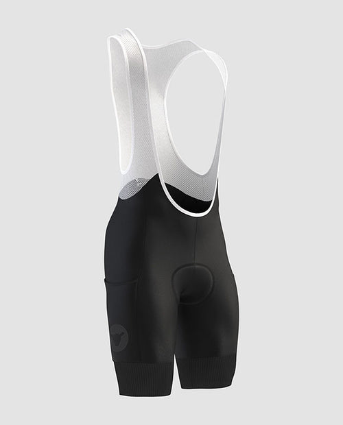 Black Sheep 黑羊 車褲 ADV Cargo Bib Shorts Black 口袋 男款 黑