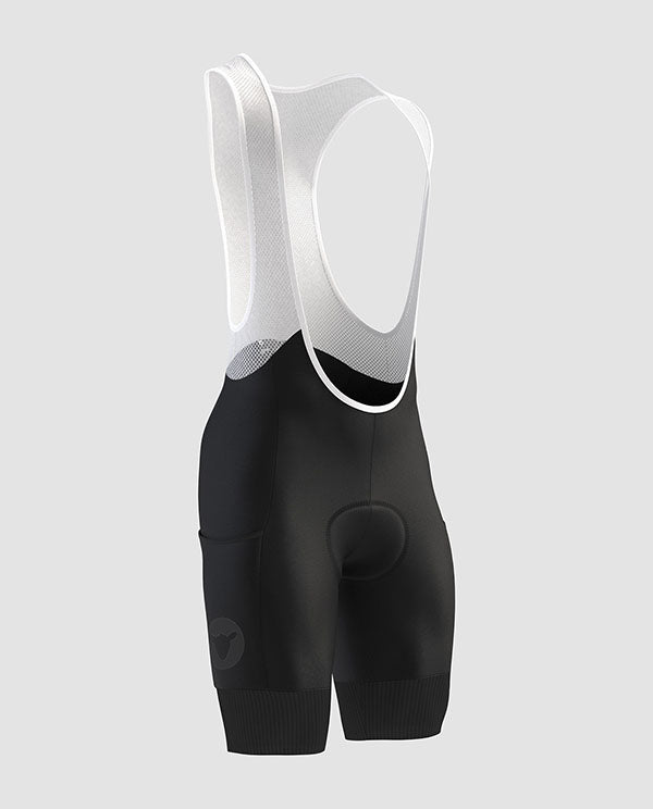 Black Sheep 黑羊 車褲 ADV Cargo Bib Shorts Black 口袋 男款 黑