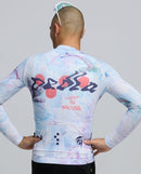Pedla 車衣Lost In Natrure RIDECAMO Training LS Jersey Fade 薄長袖 男款 白