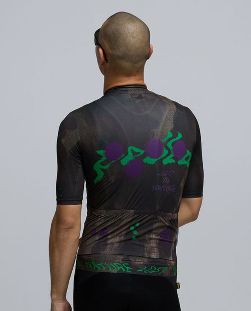 Pedla 車衣Lost In Nature RIDECAMO Training Jersey Acid Black 男款 黑綠