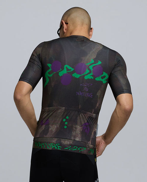 Pedla 車衣Lost In Nature RIDECAMO Training Jersey Acid Black 男款 黑綠