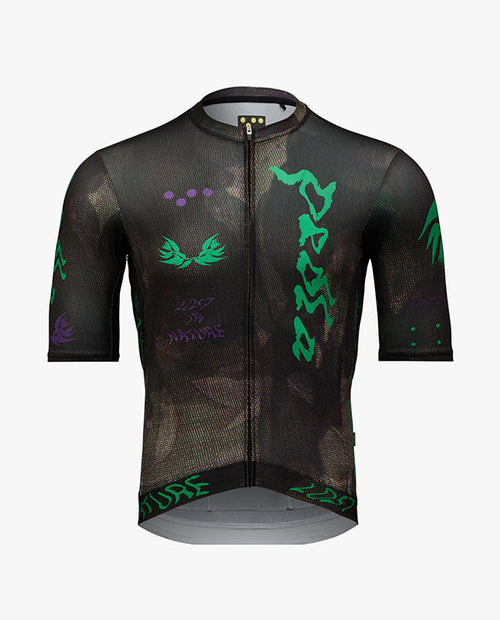 Pedla 車衣Lost In Nature RIDECAMO Training Jersey Acid Black 男款 黑綠